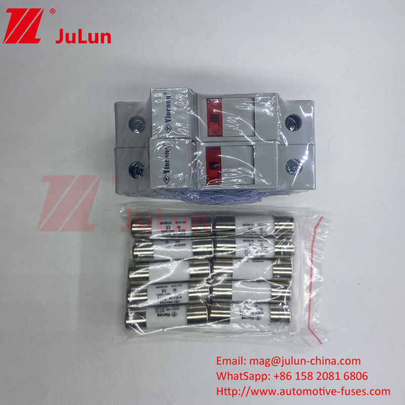TUV WSPV-32B CE Sistema fotovoltaico de fase única Solar 10*38 1000v DC Fuse HoldFuse fotovoltaico solar para la protección de módulos fotovoltaicos