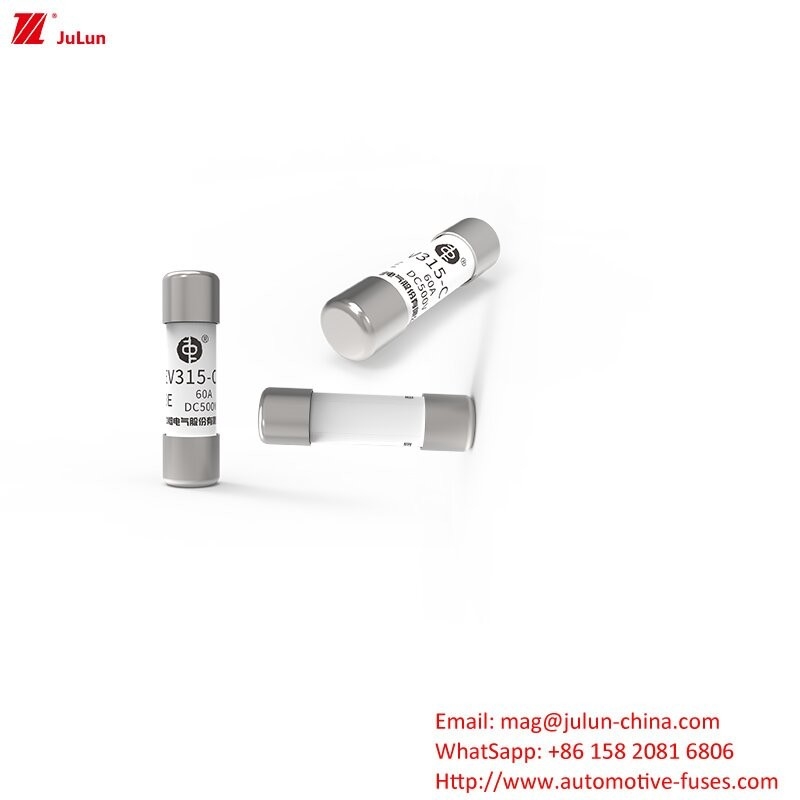 Fusiles de tubo EV315 500V 60A Serie de productos de energía nueva