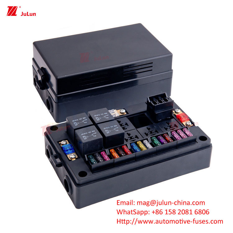 Contenedor de fusibles para automóviles, adecuado para corrientes de 30A-500A, interruptor de circuito para automóviles certificado CE/ASTA Contenedor de fusibles de tornillo 32V
