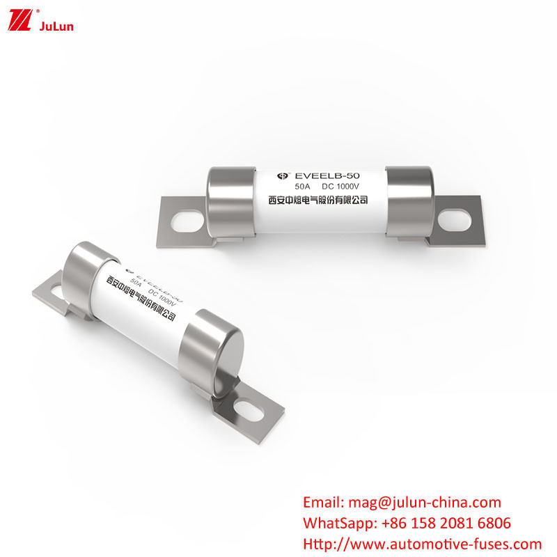 EVEELB 1000V 10A-50A Tubo redondo de tipo fusible