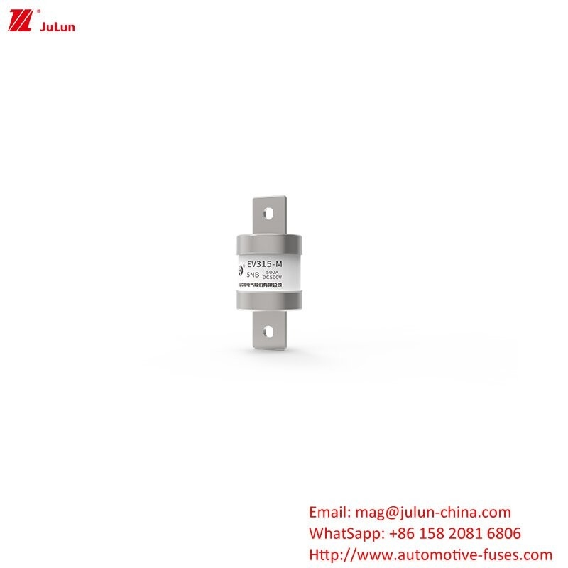 Adaptador de cargador de vehículos eléctricos compatible con el fusible de tipo tubo redondo de carros eléctricos DC500V