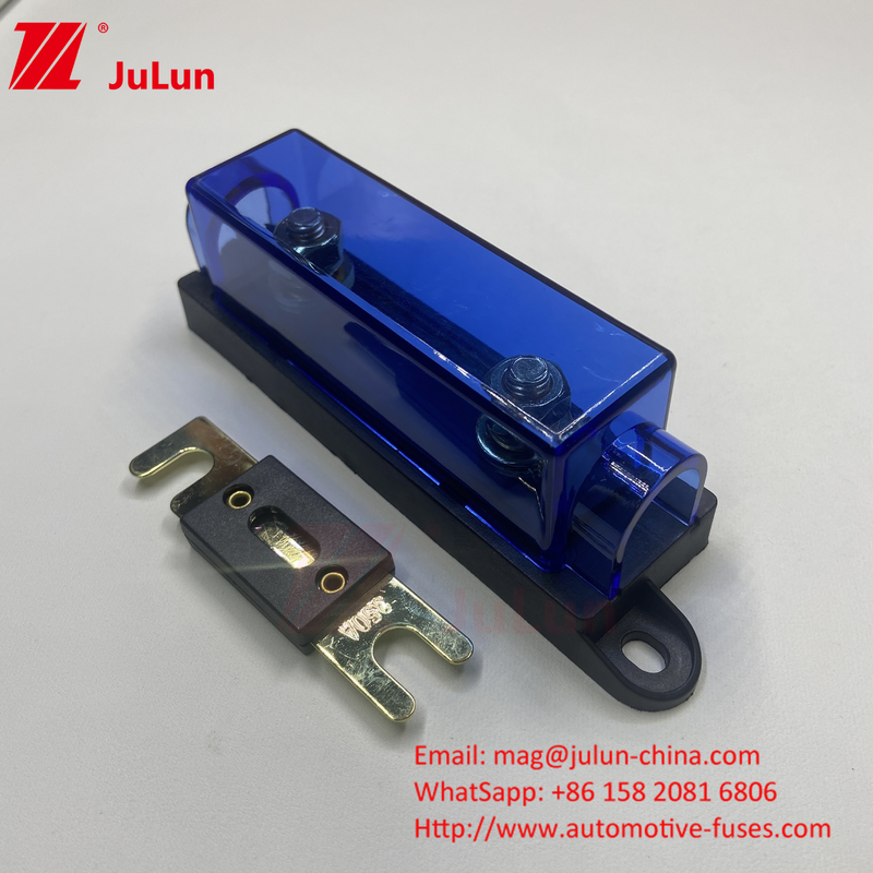 Sustentador de fusible de bajo voltaje resistente a la temperatura de 32VDC con fusible personalizado