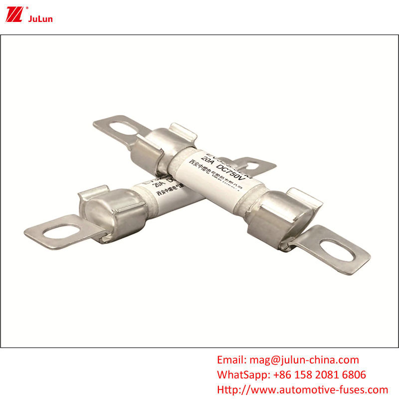 Fusiles de tipo tornillo de 750 V CC 10A-50A para vehículos eléctricos