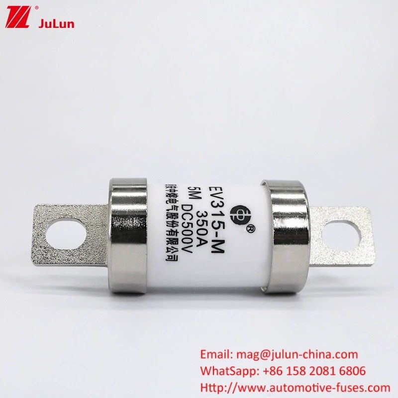 EV315-M-5M-150A 250A 300A 400A 500VDC Protección contra fusibles de vehículos eléctricos EV Voltado nominal Dc 500V 20KA