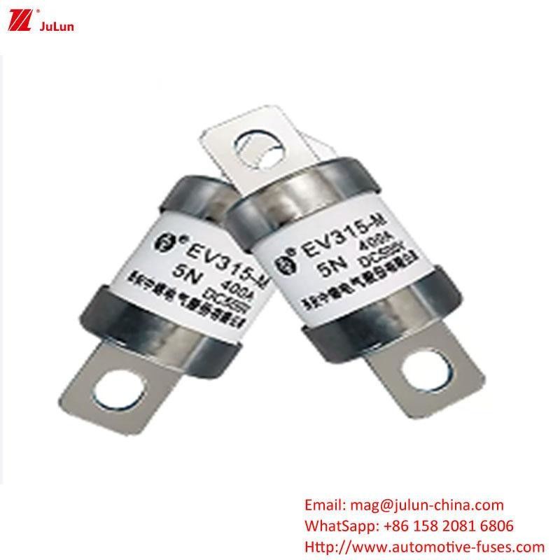 150-500A Tipo de tornillo de perno Vehículo eléctrico Carga rápida / Ev DC500V Cargadores rápidos Fuse