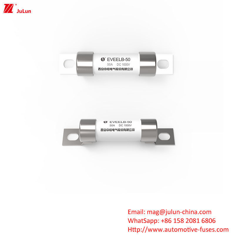 Protección de tornillo de tornillo EV cargador de EV portátil fusible para la solución de carga portátil DC1000V 10A-50A