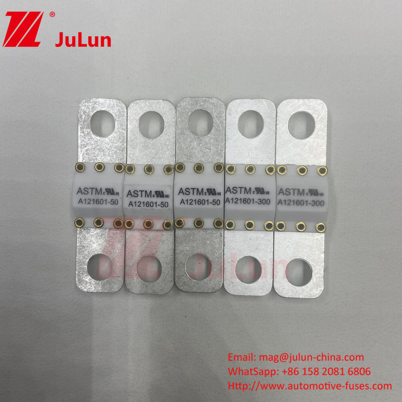 A121601-350A Fusiles de vehículos eléctricos medianos ASTM con tornillo de tornillo para una protección mejorada del vehículo eléctrico