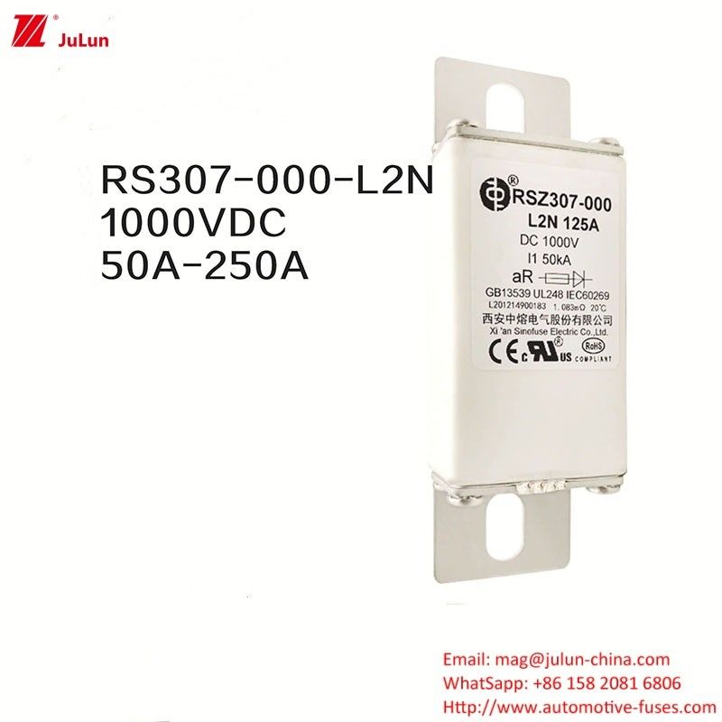 100A Bolt On Ev Dc cargador rápido / cargador rápido de vehículos eléctricos RSZ307-000-L2N fusible