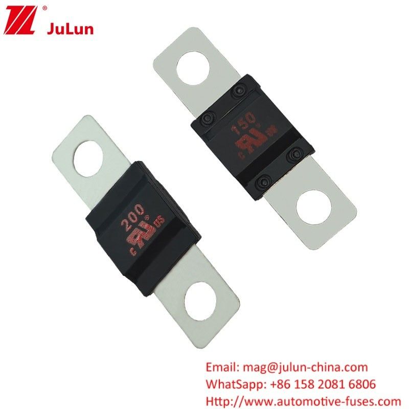 20A-300A Fusiles de soplado automotriz para sistemas de energía eléctrica con tapones de tenedor pequeños aleación de níquel de plata