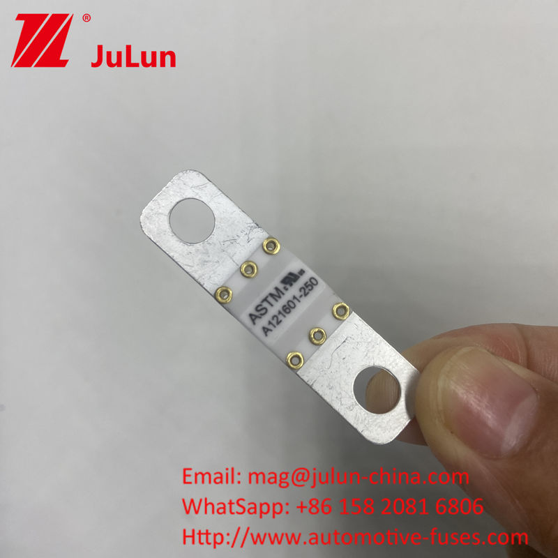A121601-250A A121601-200A ASTM Copper Automotive Blade Fuse para batería de almacenamiento de energía de vehículos eléctricos de alta corriente