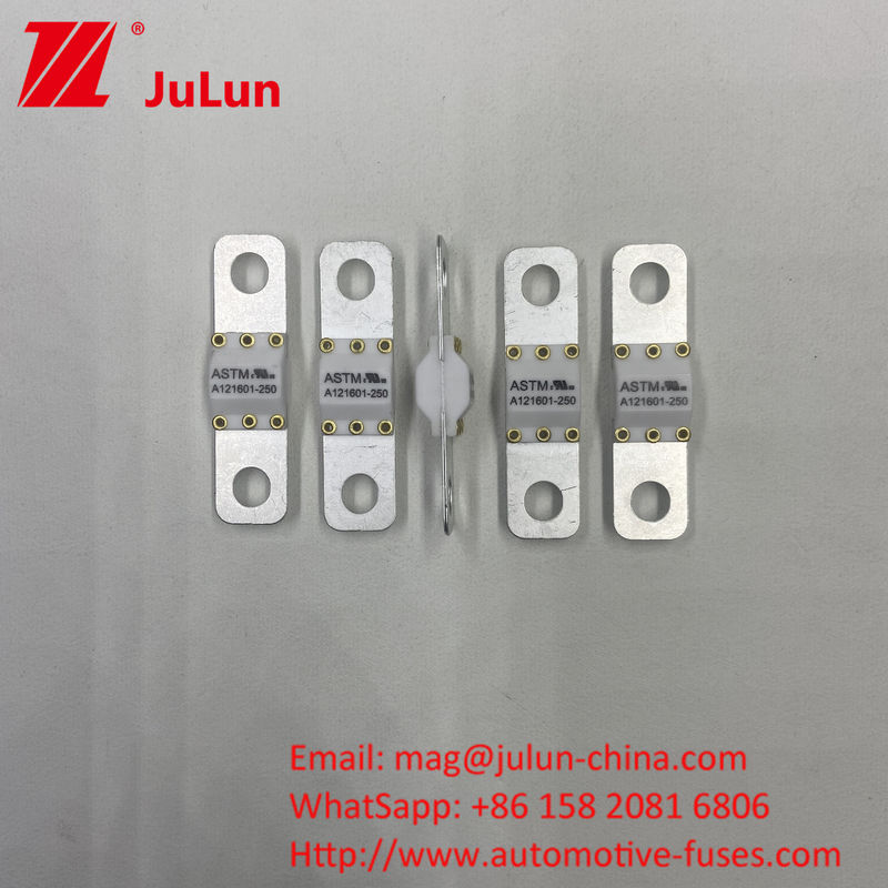 A121601-350A Fusiles para vehículos eléctricos con voltaje de 125VDC y capacidad de rotura de 6KA