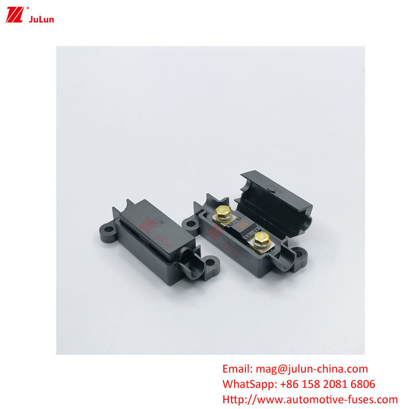 Cerrojos Un o dos polos Buque interruptor de circuito de reinicio manual con portador de fusible de dimensión externa