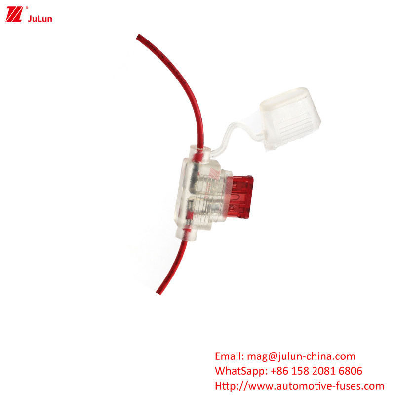 Contenedor de fusible estándar Eu UL / caja de tamaño externo interruptor de circuito plástico / carcasa de nylon Voltado de corriente nominal 25A-80A 32V