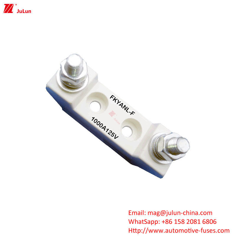 Silla de fusible para vehículos eléctricos con voltaje nominal inferior a 125 V en autobuses/barcos/camiones/tractores