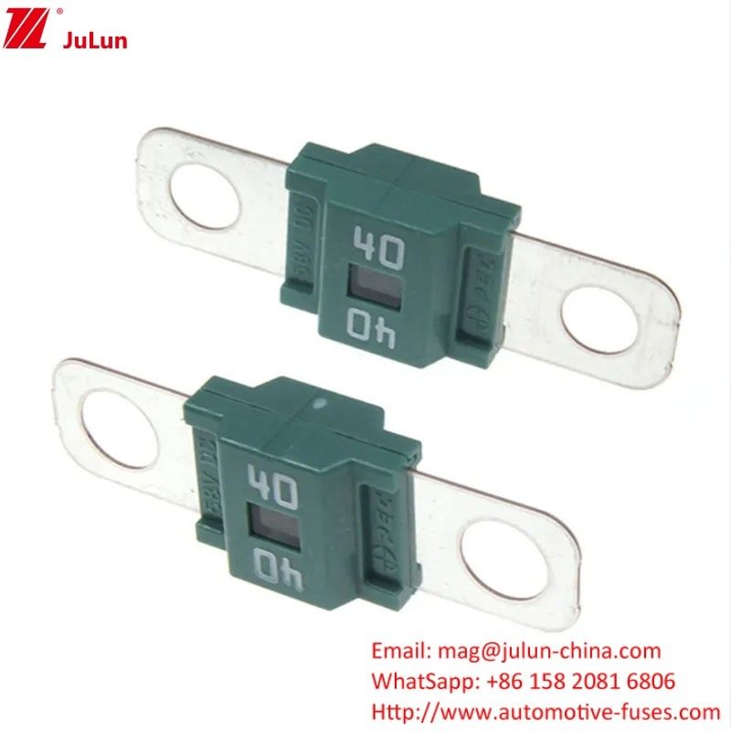 Fuses de tipo atornillado para vehículos eléctricos y cargadores 40A 58V