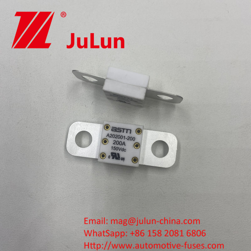 Fusiles para automóviles de cerámica de alta corriente A202001-150A ASTM para protección de cortocircuito 100A 150A 200A 250A 300A 350A 400A 500A y tamaño pequeño