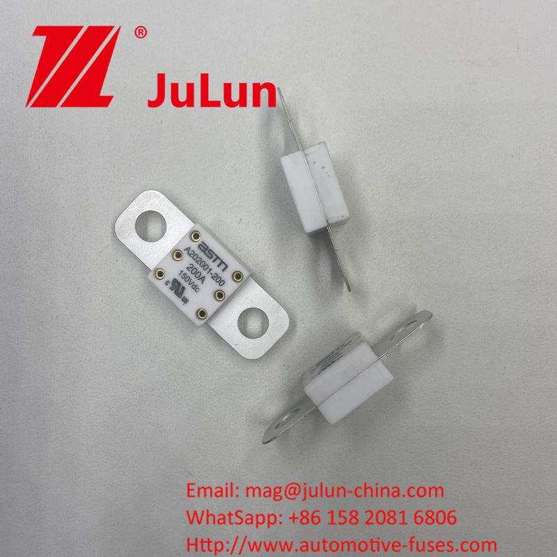 A202001-350A Fusiles cerámicos para automóviles ASTM 150VDC para cargadores de automóviles y sistemas de carga para automóviles