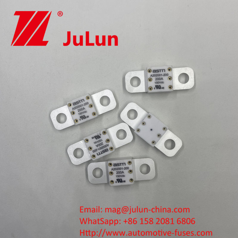 A202001-300A Fusiles cerámicos para automóviles de 150VDC adecuados para la conversión de potencia Voltado de salida 150VDC
