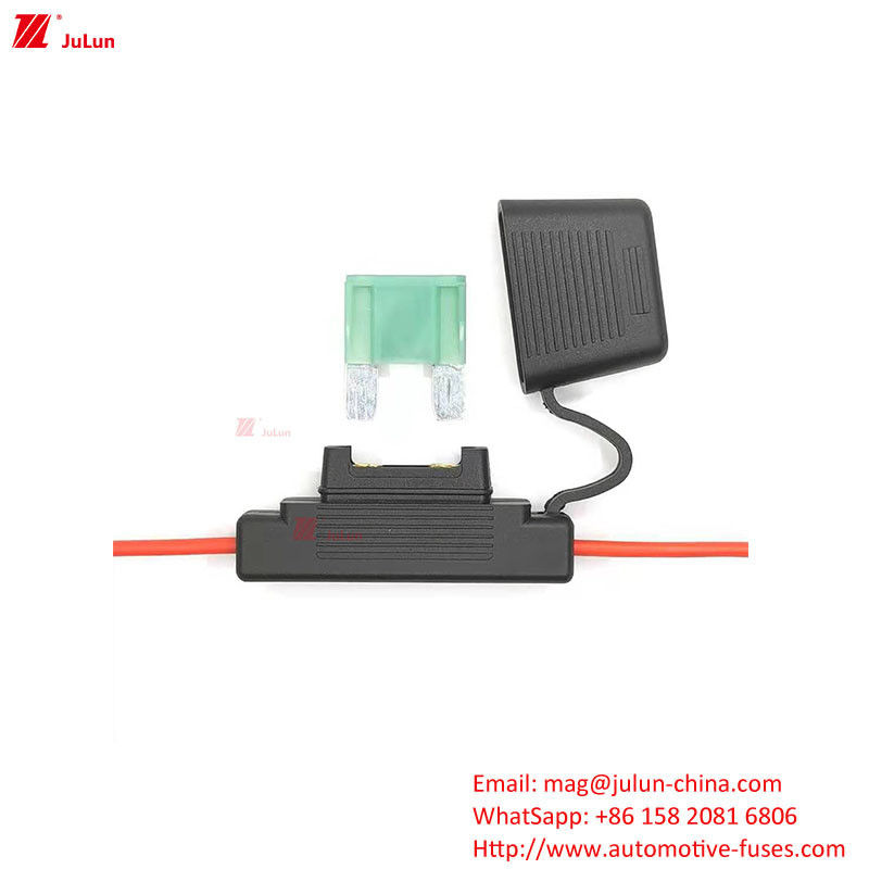Contenedor de fusible para vehículos eléctricos para enchufe en el material terminal del fusible Cobre corriente nominal 25A 32A 80A