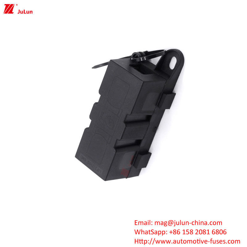 Diseño a prueba de polvo del soporte de fusible negro para automóviles M5M6M8 tornillo de apoyo ANM ANS AML perno tipo enchufe hecho de latón de aleación de zinc