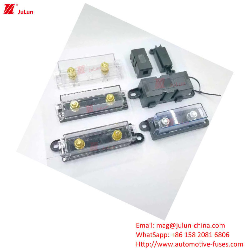 ANM Car Fuse Holder Corriente nominal 40A-500A Retardante de llama común aplicado a la nueva energía / aparatos automotrices, audio