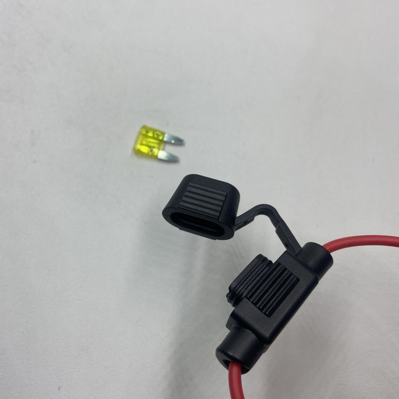 ATO ATC Car Fuse Holder con Car Auto Inline Mini Blade, soporte de fusibles a prueba de agua
