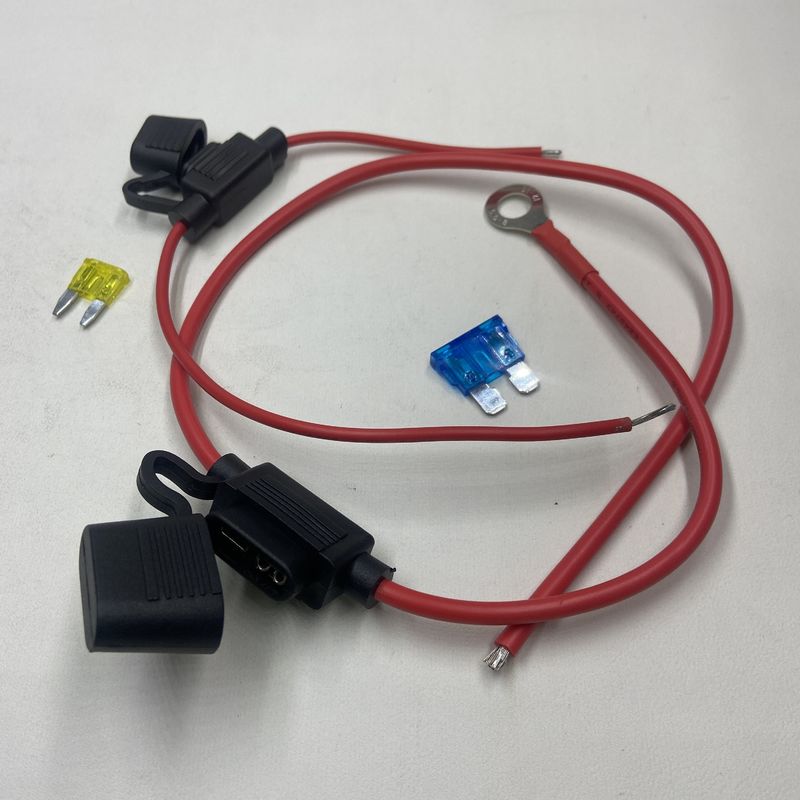 Buques Contenedor de fusibles para automóviles con alambre, banda de fusibles pequeña o media 5A 10A 15A 30A 40A