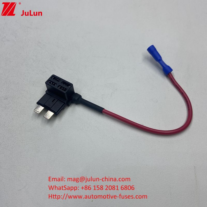 Adaptador de conexión de fusible de soporte Mini fusible de venta caliente para automóviles y aparatos eléctricos Registrador de conducción