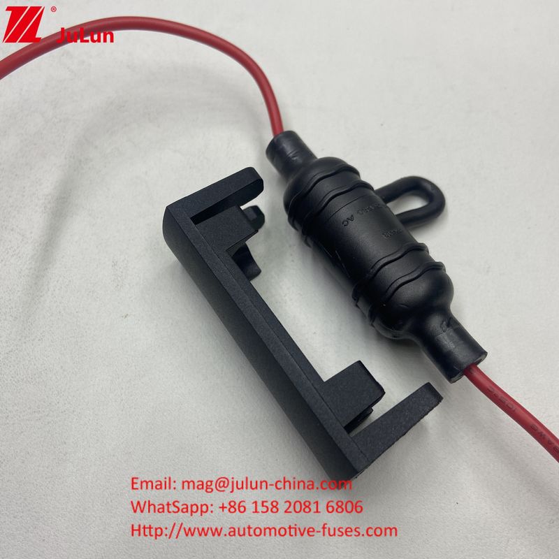 Iluminación LED 6x30mm 6.35x30mm 6.35x32mm 5x20mm IP67 Protector de fusibles en línea impermeable para tubos de vidrio cerámico