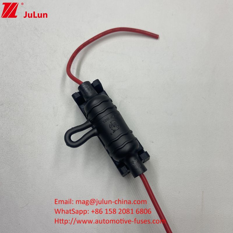 Portador de caja 6*30 LED luz exterior ur Inline 5x20 tubo de vidrio a prueba de agua en línea fusible