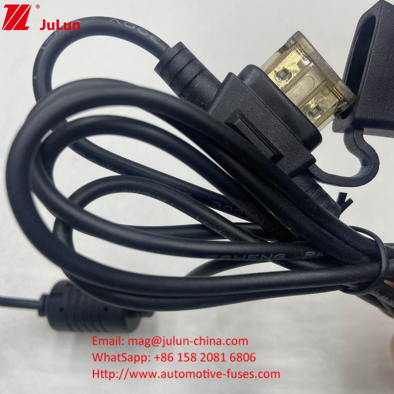 Calidad Garantizada Mega Car 8Awg Auto En línea Inprobable Sustentador de fusibles 1A 2A 3A 5A 7A 8A 10A 12A 15A 20A 25A 30A 80A