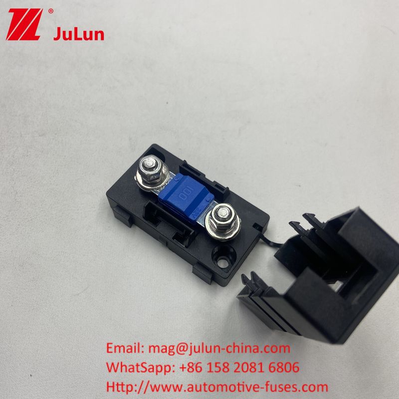 Contenedor de fusibles para fusibles de banda ANS con 12V 24V 32V 58V 200A Midi Bolt-Down Fuse Block ANS-H