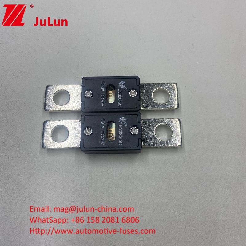 EV320-5X 80A 70VDC SINOFUSE Cerámica Fusiles para automóviles de pequeño tamaño Protección de cortocircuito Cobre Plata Cuarzo Arena Oro