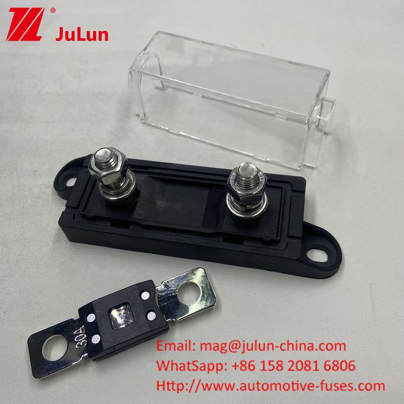 ANS ANF ANG ANM Fusiles automáticos 32V 70V 100A 200A 300A 400A 500A ANL Cerrojo de fusible en el fusible de audio de automóvil y caja de relé para Doosan