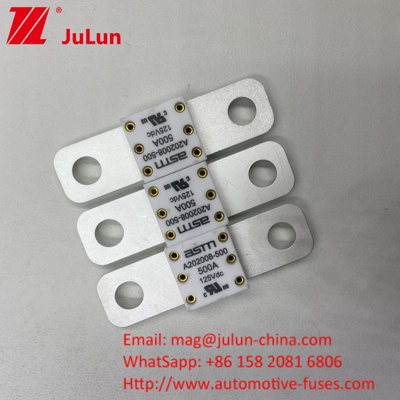 Vehículo eléctrico EV Color blanco 350 Amp Fuse cerámico 125VDC