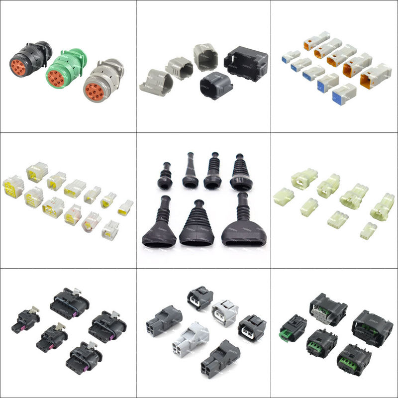 Carcasas de acoplamiento de cableado automotriz con conector OEM original y tipo de terminal