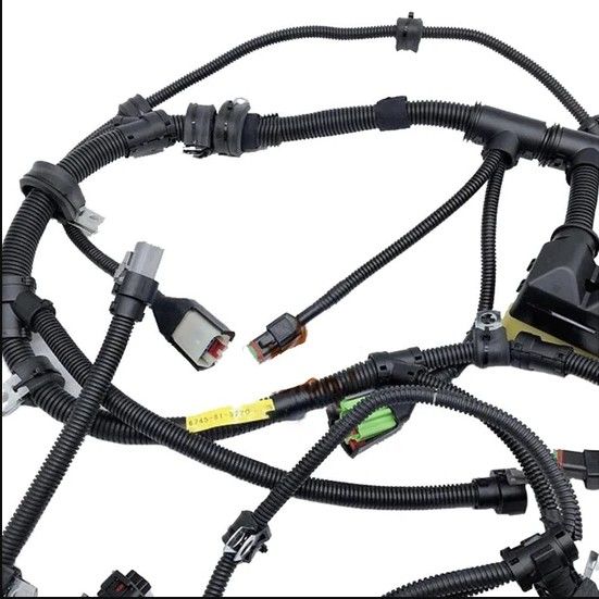 Arneses de cableado para automóviles con materiales de cable VDE OEM original o conector de repuesto