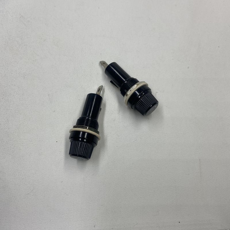 10A 250VDC soporte de fusible de vidrio con 6x30mm tubo de fusible para la sala eléctrica mecánica y eléctrica maquinaria y equipo