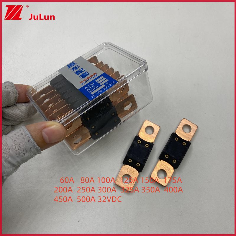 MEGA Fuze de vehículos eléctricos para buques 32VDC 0298200.ZXEH Cerrojo grande en la caja 0298