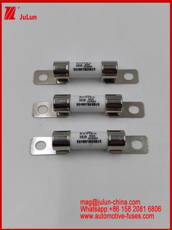Resistente a altas temperaturas 50A EV315-L 3EB Fuse DC500V Cargador cerámico V EV para automóviles eléctricos