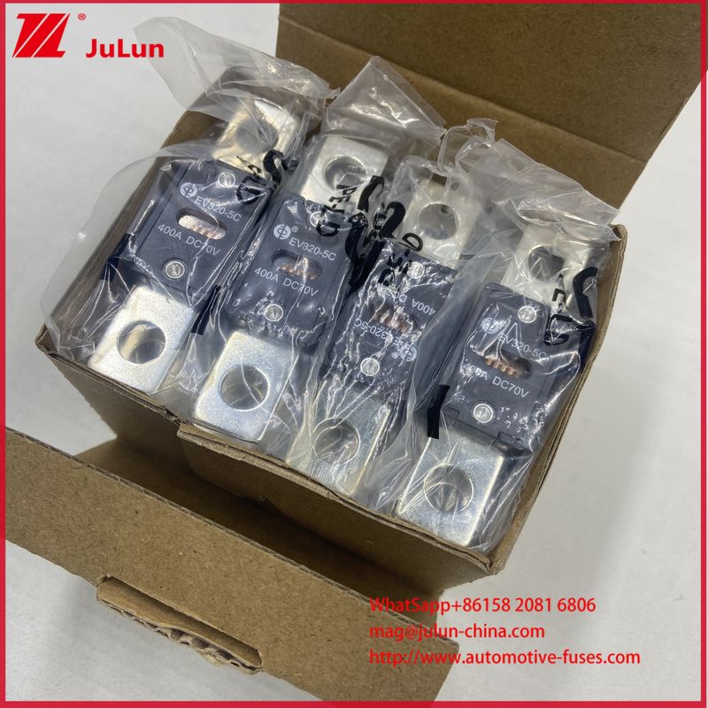 EV320-5X 5C N DC70V 250A 400A Fusible para cargador de batería automotriz, conveniente y asequible, para África, etc. Territorio de ventas