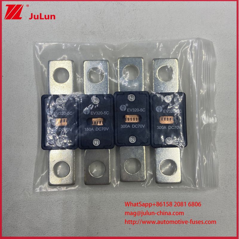 500A EV320-5X portátil personalizable 5C DC70V 150A 300A Fuse de cargador Tensión máxima de 72VDC