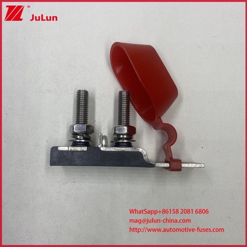 Portafusibles de batería MRBF de un solo perno 5/16\" (M8) a prueba de agua, 200A, Terminal 200A, Kit de bloque de fusibles, Categoría de producto: Componentes de fusibles