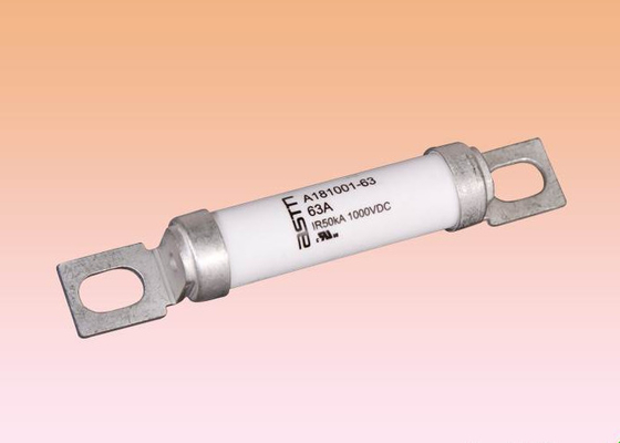 Material de cerámica de actuación rápido fotovoltaico de energía solar del fusible 40a~80a del vehículo 1000v DC