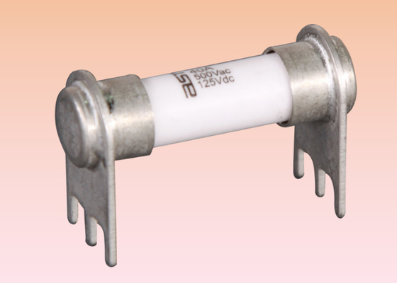 Fusibles automotrices de cerámica de 125VDC 80A, 10 x 38 fusibles de cartucho