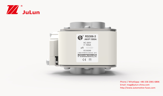 Función de reset automática del fusible RS306-3-AN1P 1500A 250VAC del vehículo eléctrico de ROHS