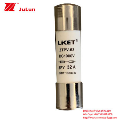 12A 1000VDC para la caja de bus fotovoltaico IEC60269.6 -50-105°C