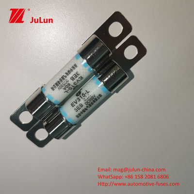 10.3 * 65.5mm Cerámica EV Fuse 20A Cargador de batería automotriz para fusible rápido de CC