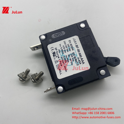 40A gancho interruptor de circuito de audio Protector de sobrecarga de corriente Volver a cambiar Reiniciar AC DC AC Automóvil interruptor de circuito de marina