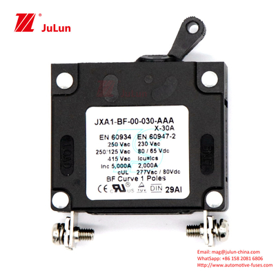 Protector del interruptor de sobrecarga Reinicie el cambio de corriente 25A 30A 40A Corriente AC DC Interruptor de circuito marino